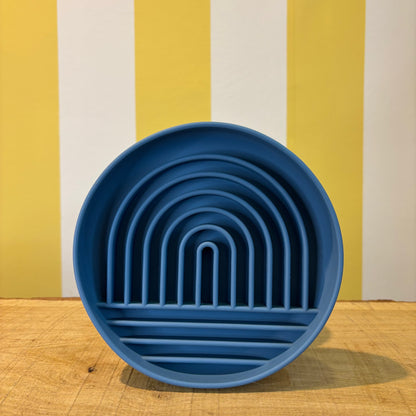 Silicone Rainbow Slow Bowl